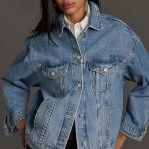 Anthropologie Pilcro boyfriend denim jacket size small